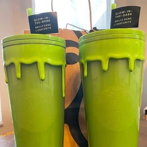 Slime Starbucks Tumbler NWT